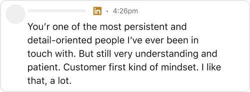 feedback