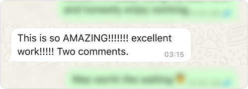 feedback