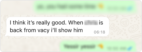 feedback