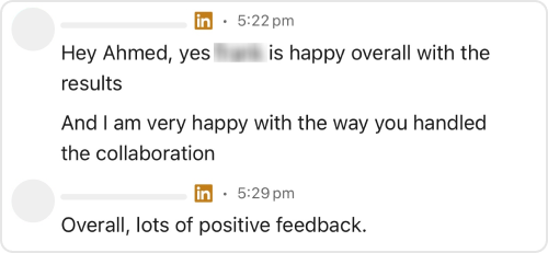 feedback